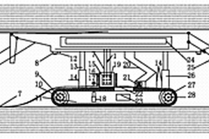 礦用履帶自移式可伸縮超前支護(hù)液壓支架