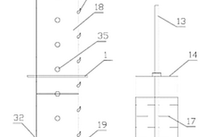 針對(duì)礦區(qū)復(fù)墾土壤與粉煤灰基質(zhì)的土柱模擬實(shí)驗(yàn)裝置