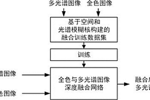 基于模糊核估計的多光譜圖像融合成像方法及系統(tǒng)