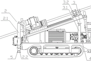用于高效定向鉆機的可伸縮式支撐裝置