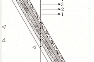 受損鈣華景觀護(hù)坡及壩體的修復(fù)結(jié)構(gòu)