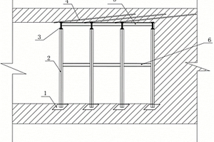 易塌方區(qū)釬桿滯留鋼架支護機構(gòu)