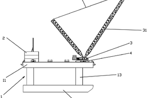 新型坐底式海上風(fēng)機(jī)安裝駁船