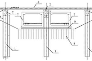鐵路便橋下部結(jié)構(gòu)線外施工及蓋梁頂拉體系與施工方法