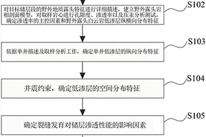 白云巖潛山油藏低滲層精細(xì)表征方法和裝置