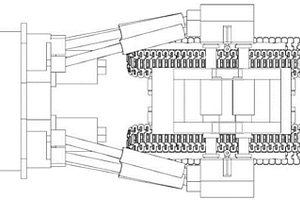 用于自行進(jìn)巷道掘進(jìn)機(jī)的推進(jìn)裝置