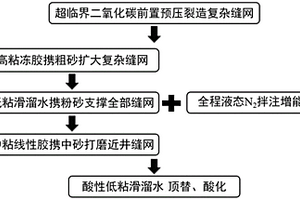 基于超臨界二氧化碳前置預壓裂的復合壓裂工藝