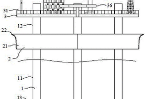 自升齒輪齒條式海洋油氣開采結(jié)構(gòu)裝置
