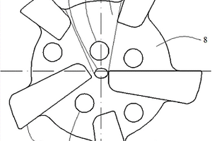 具有無中心切削結構的PDC鉆頭