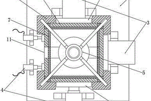 復(fù)雜條件下巖土體硐室開(kāi)挖與圍巖應(yīng)力、應(yīng)變監(jiān)測(cè)模型試驗(yàn)裝置及其方法