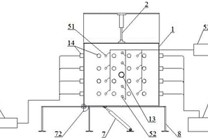 水平注漿口注漿擴(kuò)散形態(tài)的模擬試驗裝置及方法