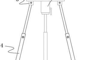 工程測(cè)量水準(zhǔn)儀支撐裝置