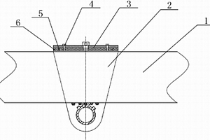 電鏟推壓機(jī)構(gòu)扶柄內(nèi)組合式滑板