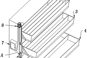 井下巷道用工具管理收納架