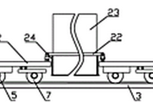 礦道行進(jìn)列車