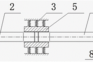 采礦機(jī)用減振型長(zhǎng)拉緊裝置和采礦機(jī)機(jī)身三段拉緊結(jié)構(gòu)