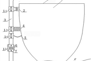 海洋采礦提升立管的固定裝置