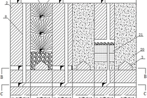 預留護壁礦兩步驟嵌套組合充填采礦法