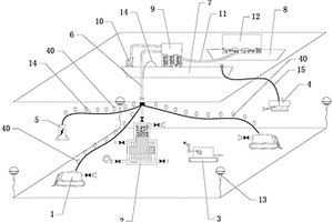 吸壓混合非接觸式深海采礦系統(tǒng)及其工作方法