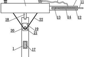 采礦工程中炮眼人工高空填充炸藥的機構(gòu)