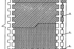 平底塹溝淺孔留礦法