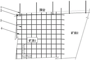 下向式采礦膏體假底防脫落防護(hù)結(jié)構(gòu)