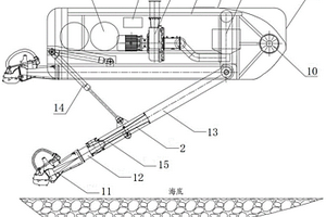 深海自航懸浮式采集礦機