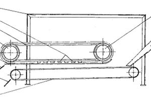 履帶轉(zhuǎn)動(dòng)磁系干選機(jī)