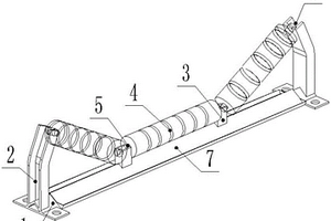 皮帶運(yùn)輸機(jī)托輥架