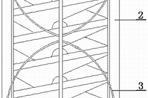 振動(dòng)螺旋選礦機(jī)溜槽固定結(jié)構(gòu)