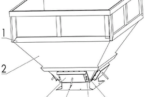 新型選礦料倉的流化裝置