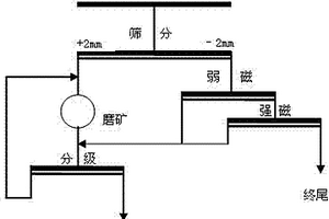 弱磁性礦石選礦的預選方法