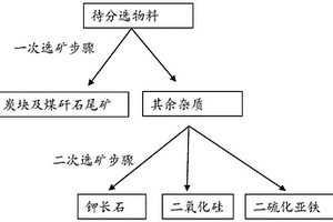 利用色度差對(duì)煤矸石進(jìn)行選礦工藝