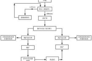 用于膠磷礦的重介質(zhì)選礦與色選聯(lián)合選礦工藝