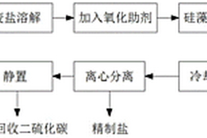 烷基黃原酸酯類選礦藥劑生產(chǎn)廢鹽的無害化處理方法