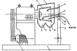 離心選礦機(jī)的氣流排礦方法及裝置