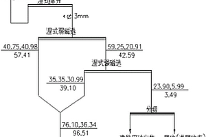 復(fù)合貧鐵礦石預(yù)選生產(chǎn)系統(tǒng)