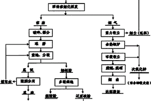 固廢瓦斯灰、含鋅鐵釩渣綜合回收工藝