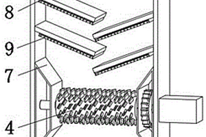 防止礦料卡堵的條篩裝置
