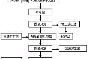 水洗鐵染高嶺土的增白方法