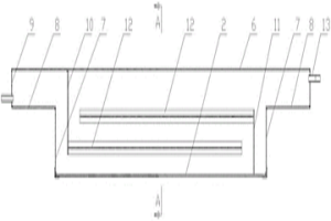 燒結(jié)機(jī)用階梯式水套大梁