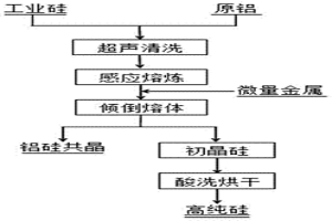 增強合金化分凝提純多晶硅的方法