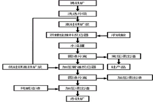 通過(guò)聯(lián)合浸出工藝從褐鐵礦中回收鎳、鈷、鐵和硅的方法