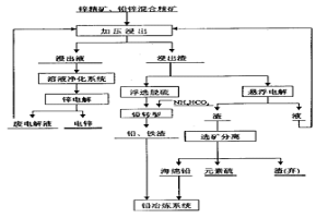 從含鋅硫化礦物提取鋅的方法