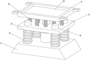 冶金沖樣機(jī)減震底座