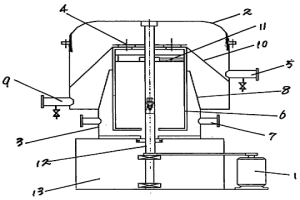 用于化工操作的下傳動(dòng)式離心萃取器