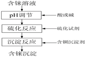 錸元素的沉淀方法