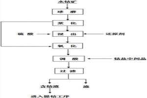 從水鈷礦+鈷鹽中間品浸出工藝