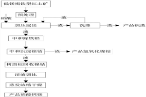 低鎂褐鐵型紅土鎳礦的處理方法