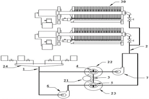 電解鋅工藝中進(jìn)行化合及高效壓濾的裝置